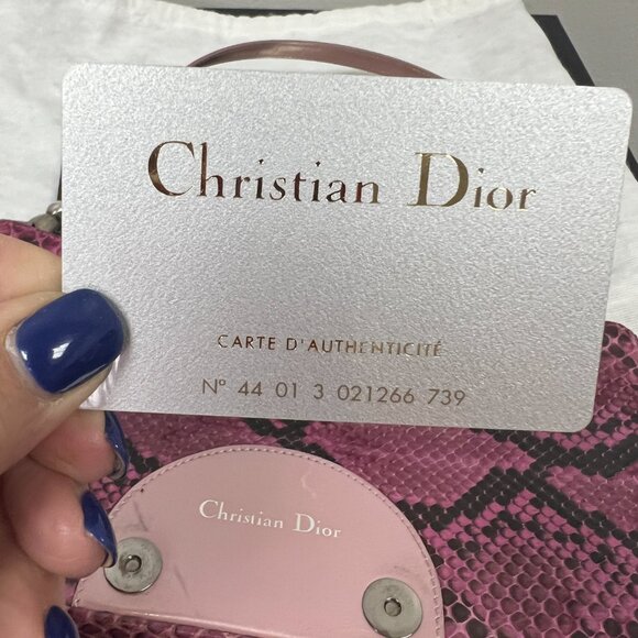 Christian Dior Python - Designed by John Galliano - Picture 8 of 14